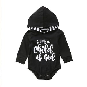 Cool Black Baby Romper