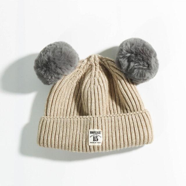 Warm Winter Knit Woolen Hat