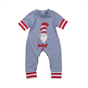The Cat With Hat Romper
