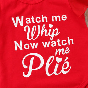 Watch Me Whip Romper