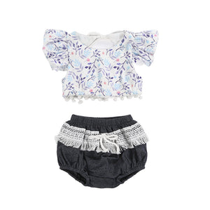 Baby Girls Flower Outfit
