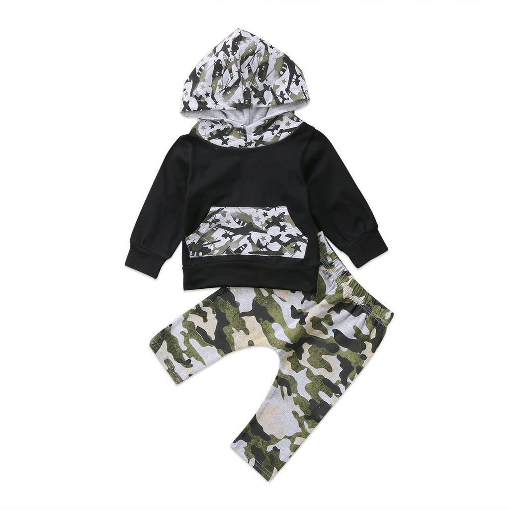 Camouflage Airplanes Set