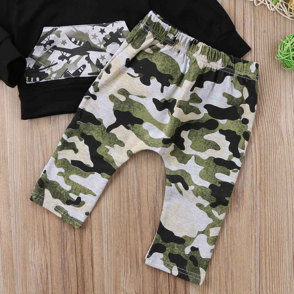 Camouflage Airplanes Set
