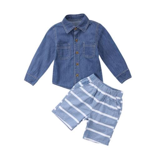 Boys Denim Set