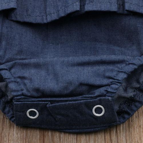 Denim Blue Romper