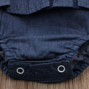 Denim Blue Romper