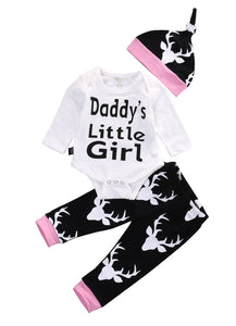 Daddys little girl 3pcs/set