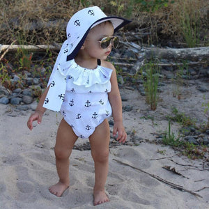 Anchor Ruffles Romper