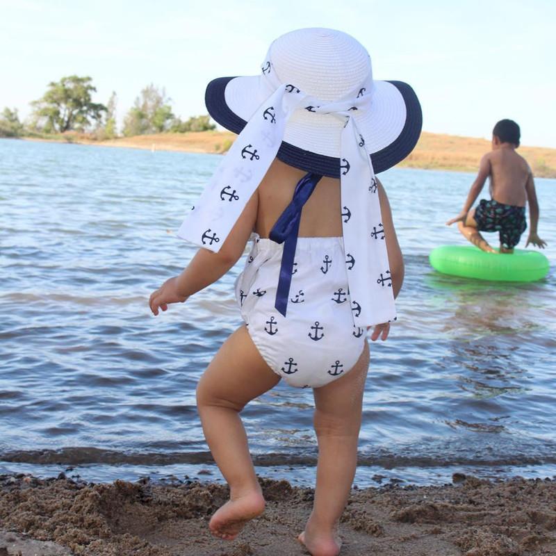 Anchor Ruffles Romper