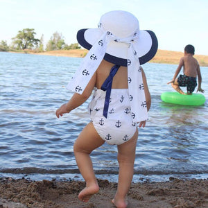 Anchor Ruffles Romper