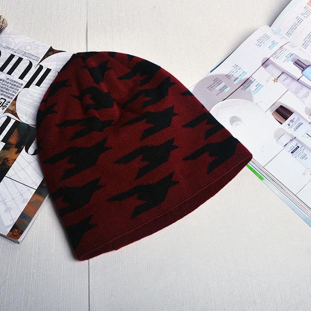 2017 Thicker Camouflage Camo Men Warm Enough Winter Hat Beanie Hats Male Baggy Knitted Skullies Bonnet Bonnet Adult Cap Beanies