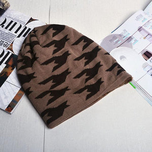 2017 Thicker Camouflage Camo Men Warm Enough Winter Hat Beanie Hats Male Baggy Knitted Skullies Bonnet Bonnet Adult Cap Beanies