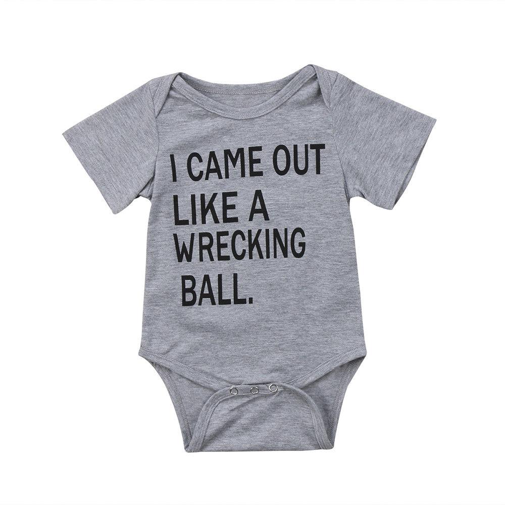 The Wrecking Ball Romper