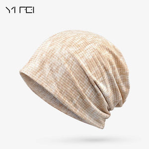 YIFEI Newly Multi Soft and Breathable Hats for Men Women Beanies For Ladies Summer Hat Thin Camouflage Hip Hop Beanies  outdoor