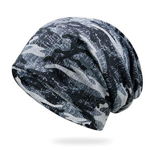Hot Multifunctional 3 In 1 Camouflage Scarf Neck Warmer Beanie Hat Men Woman Winter Hats Brand Stocking Female Caps