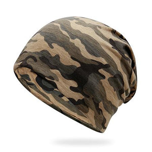 Hot Multifunctional 3 In 1 Camouflage Scarf Neck Warmer Beanie Hat Men Woman Winter Hats Brand Stocking Female Caps