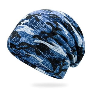 Hot Multifunctional 3 In 1 Camouflage Scarf Neck Warmer Beanie Hat Men Woman Winter Hats Brand Stocking Female Caps
