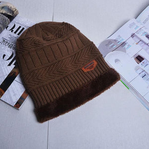 2017 Fashion Winter Hat Camo Camouflage Men Warm Enough Beanie Hats Male Baggy Knitted Skullies Bonnet Bonnet Adult Cap Beanies