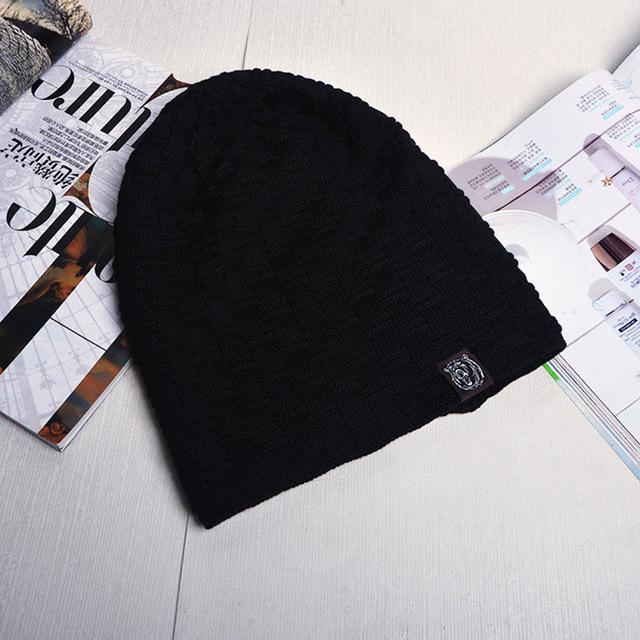 2017 Fashion Winter Hat Camo Camouflage Men Warm Enough Beanie Hats Male Baggy Knitted Skullies Bonnet Bonnet Adult Cap Beanies