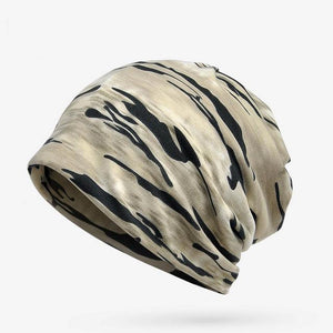 Camouflage Baggy Hats Women Multi Function Collar Scarf Men Hip hop Punk Rock Skullies Adult Beanie Hat
