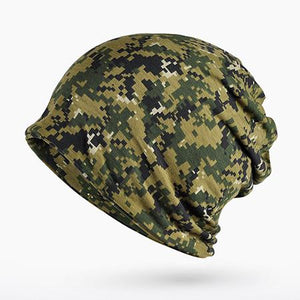 Camouflage Beanies Scarf Hat Spring Autumn Hats Men Women Caps Skullies Hip-Hop Knitted Hats Brand New 2017 Fashion