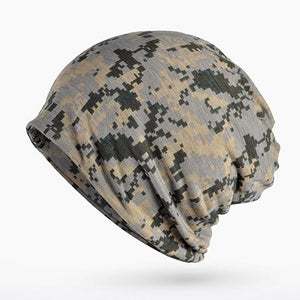 Camouflage Beanies Scarf Hat Spring Autumn Hats Men Women Caps Skullies Hip-Hop Knitted Hats Brand New 2017 Fashion