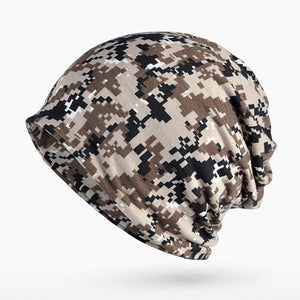 Camouflage Beanies Scarf Hat Spring Autumn Hats Men Women Caps Skullies Hip-Hop Knitted Hats Brand New 2017 Fashion