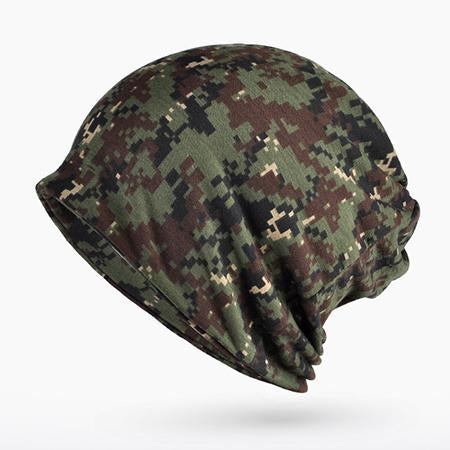Camouflage Beanies Scarf Hat Spring Autumn Hats Men Women Caps Skullies Hip-Hop Knitted Hats Brand New 2017 Fashion