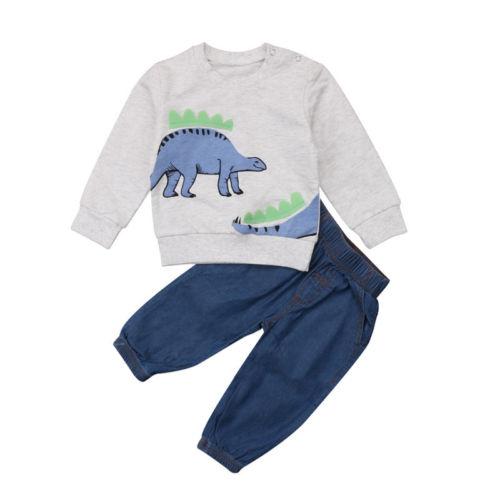 Dinosaur Denim Set