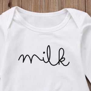 Milk White Romper