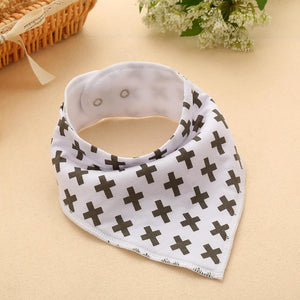 9Pcs Baby Bandana Bibs