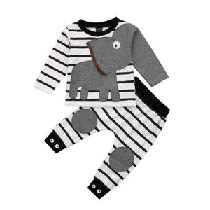 The Elephant Striped Set