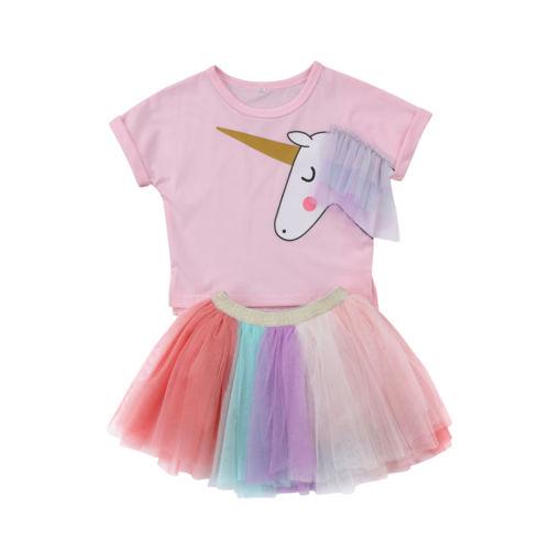 The Unicorn Skirt Set