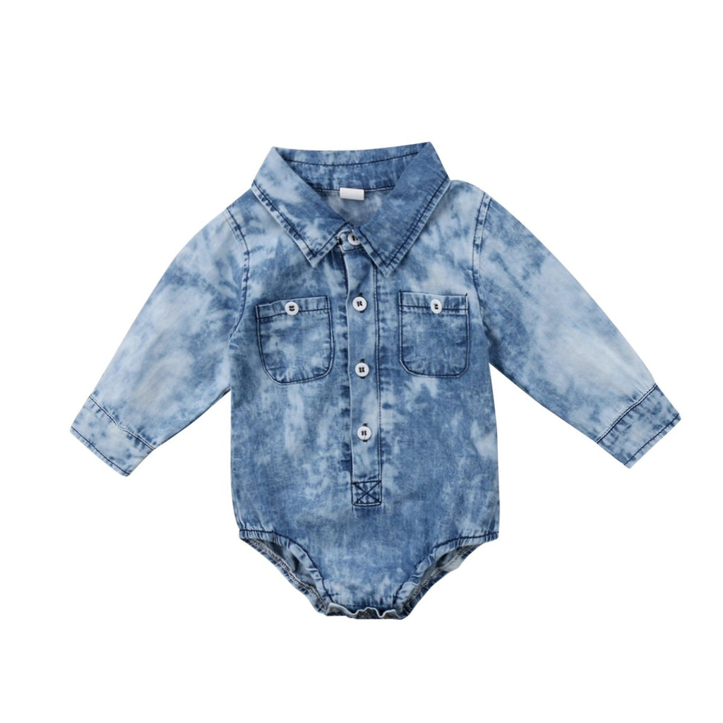 Denim Boy Romper