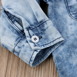 Denim Boy Romper