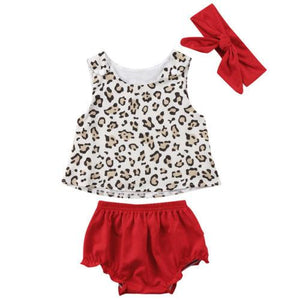 Leopard Red Set