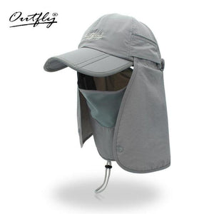Outfly hot sale simple design baseball cap Detachable high quality tab design Dual use hat casual solid adjustable unisex cap