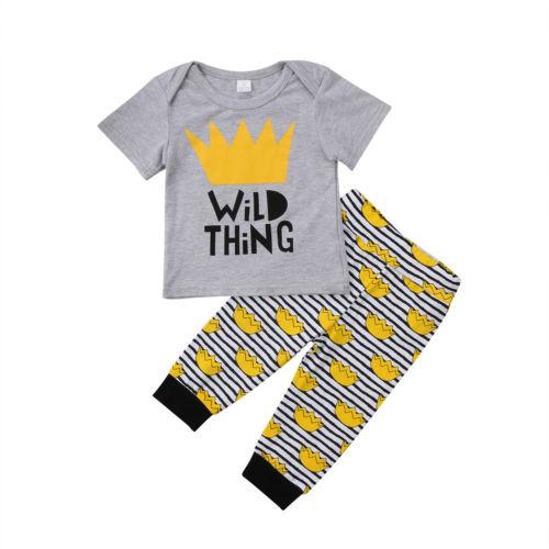 Wild Yellow Crown Set