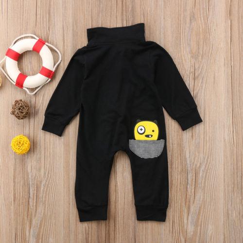 Yellow Pocket Monster Romper