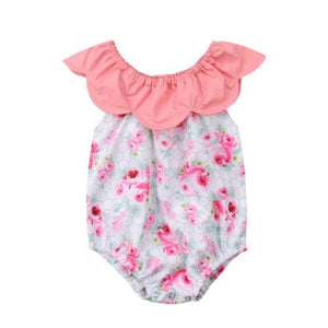 Pink Flowers Jumpsuit