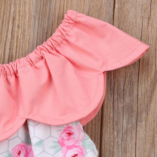 Pink Flowers Jumpsuit