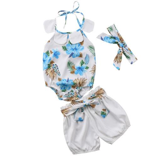 Blue Flowers Outfit