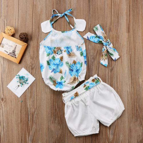 Blue Flowers Outfit