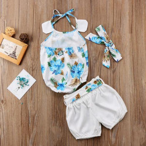 Blue Flowers Outfit