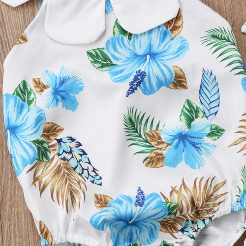 Blue Flowers Outfit