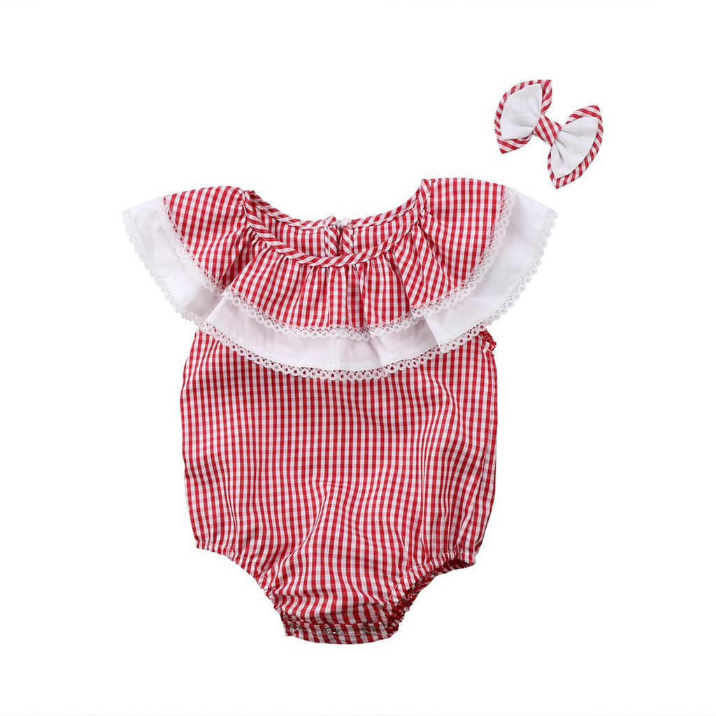 Checkered Sunsuit