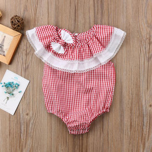 Checkered Sunsuit
