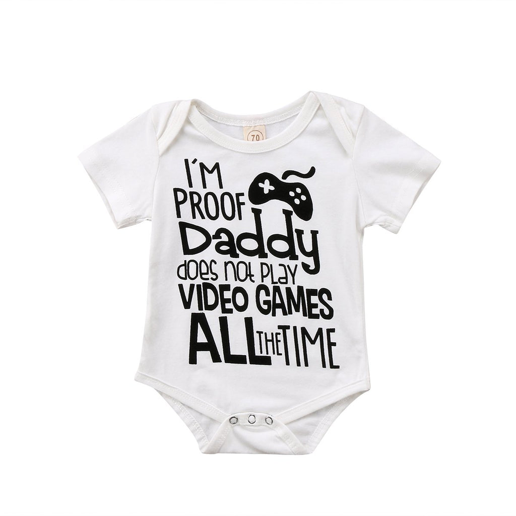 Daddy's Proof Romper