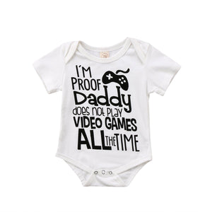 Daddy's Proof Romper