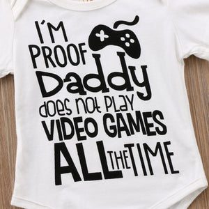 Daddy's Proof Romper